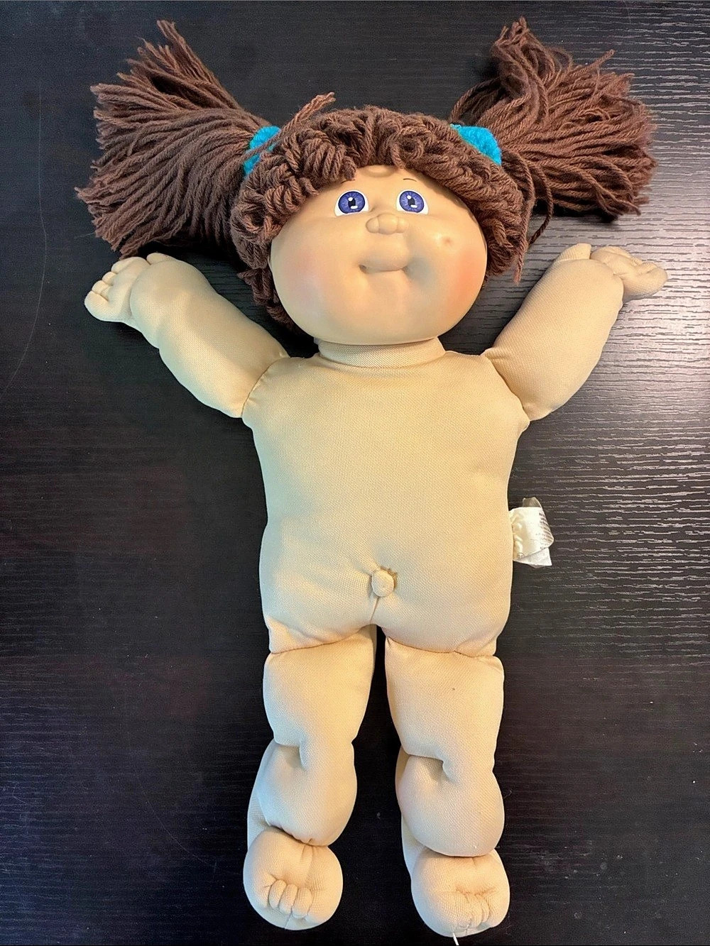 Cabbage Patch Kids Vintage Doll Tan Brown